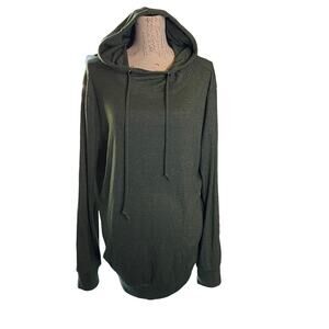 Gorpcore Bulotus Womens Hoodie 2XL Popover Cowl Neck Lightweight Knit Top